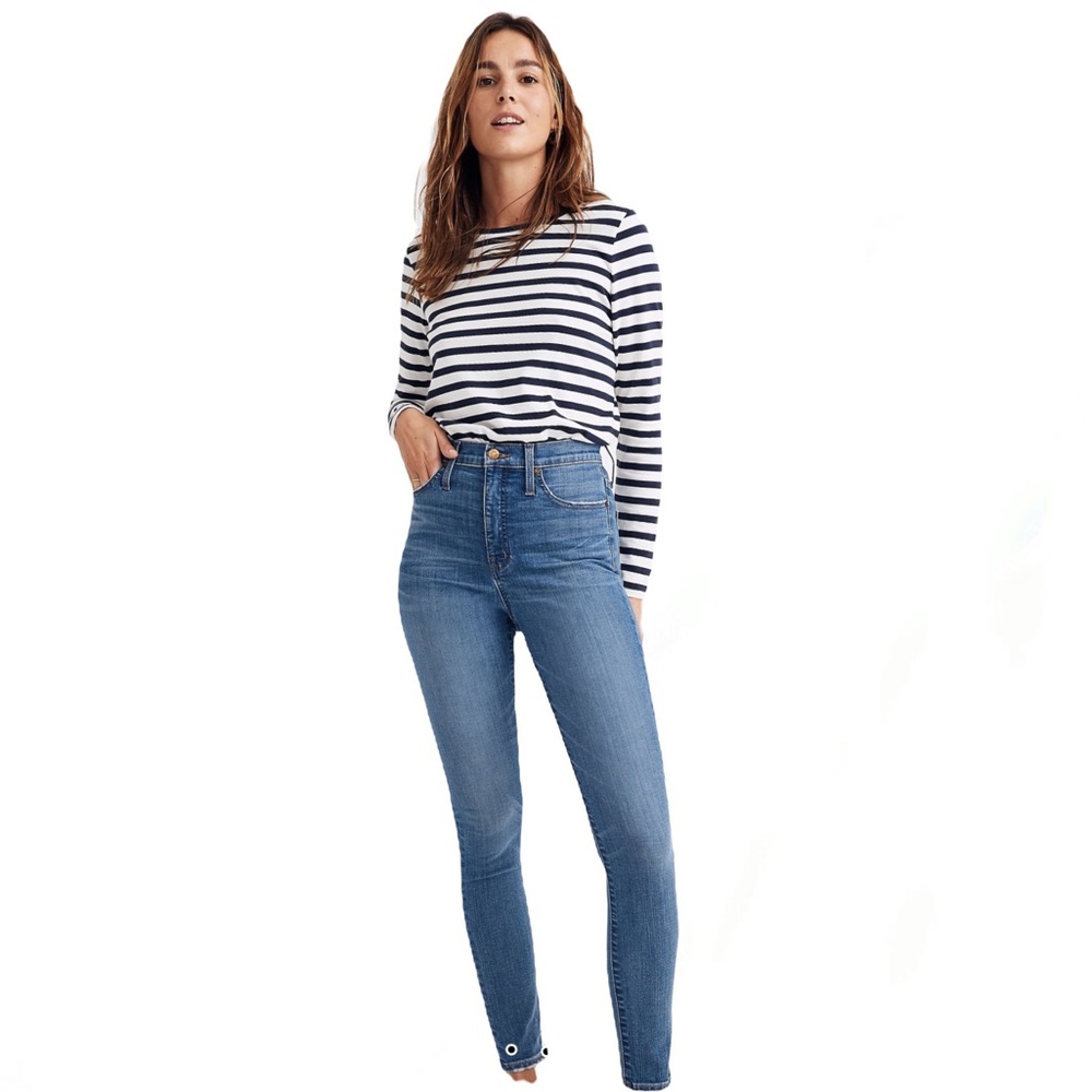 Madewell 11” High-Rise Skinny in Maricopa Wash  Sz. 27